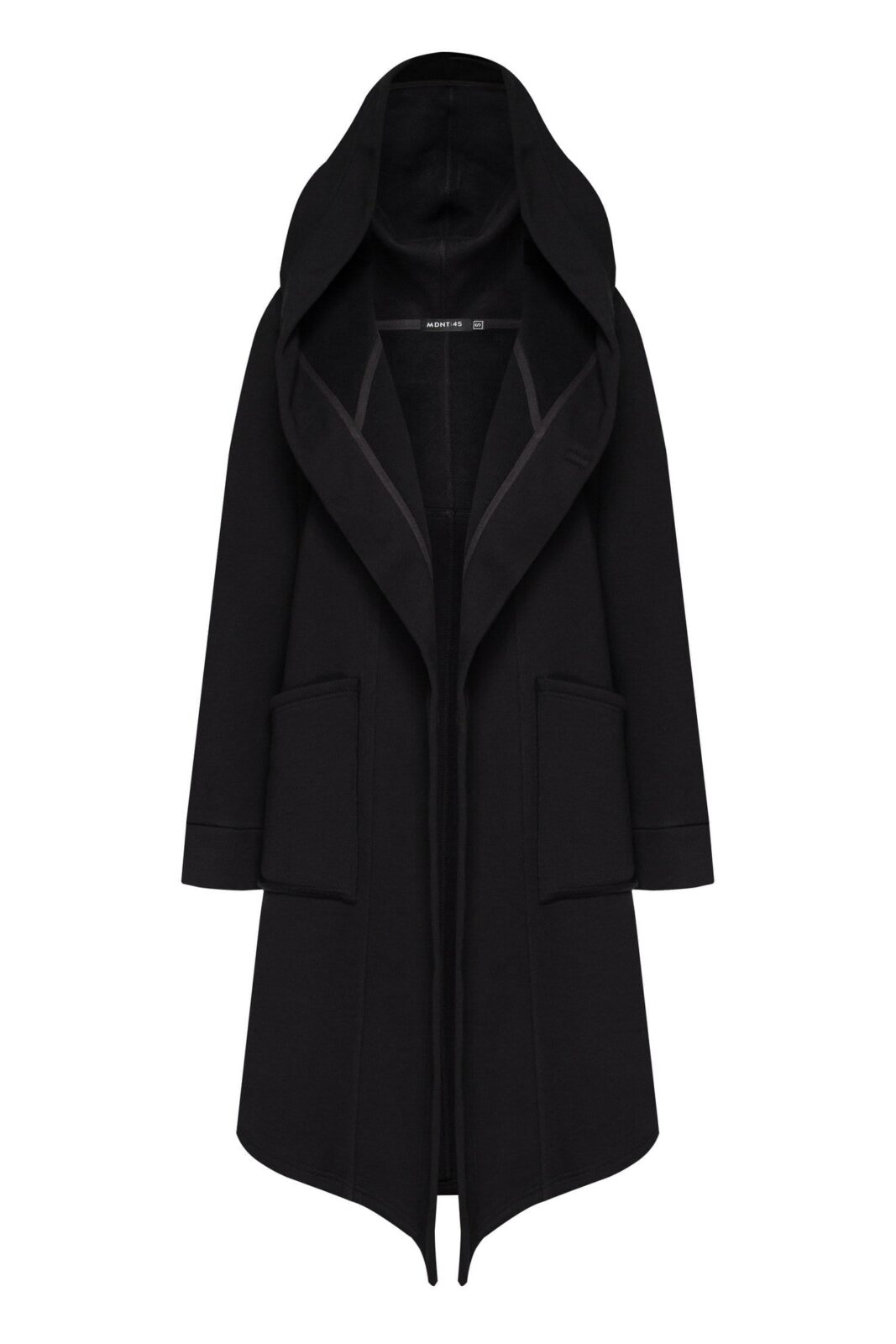Black Hooded Coat